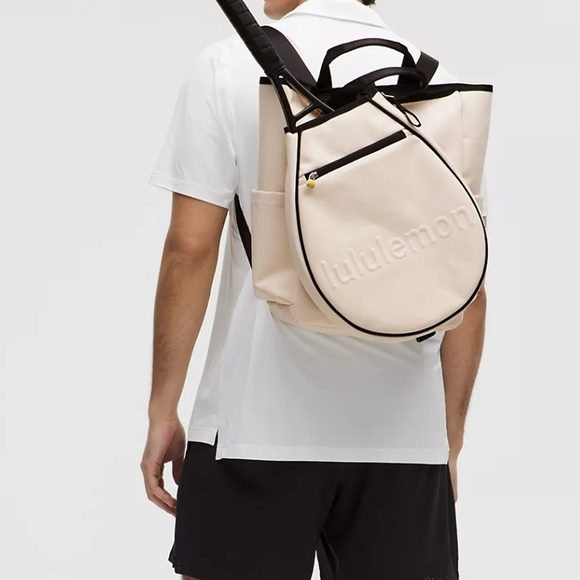 Racket Bag 19L Lululemon Cream Backpack - Picture 8 of 12